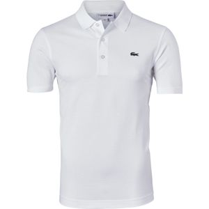 Lacoste Sport polo regular fit stretch, wit -  Maat: 4XL