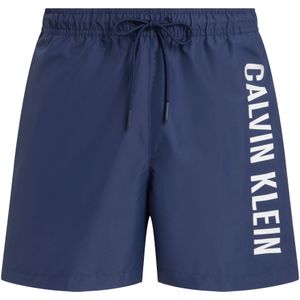 Calvin Klein Medium Drawstring swimshort, heren zwembroek, navy blauw -  Maat: 5XL