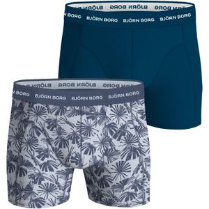 Bjorn Borg Cotton Stretch boxers, heren boxers normale lengte (2-pack), multicolor