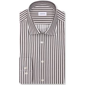 Seidensticker - 143550 - Chemise - Bruin - Man - Lange Mouwen