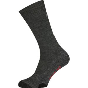 FALKE TK2 heren wandelsokken, antraciet grijs (asphalt melange)