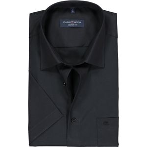 CASA MODA comfort fit overhemd, korte mouw, zwart 50