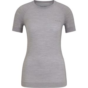 FALKE Wool-Tech Light thermoregulerend anti zweet Merinowol sportondergoed sportshirt dames grijs