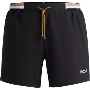 HUGO BOSS Atoll swim shorts, heren zwembroek, zwart -  Maat: M