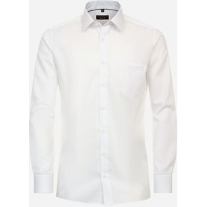 3 voor 99 | Redmond modern fit overhemd, popeline, wit 45/46