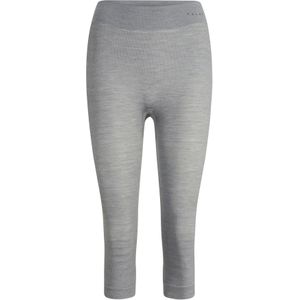 FALKE dames 3/4 tights Wool-Tech, thermobroek, grijs (grey-heather) -  Maat: XL