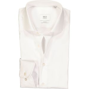ETERNA 1863 slim fit premium overhemd, 2-ply twill heren overhemd, wit 38