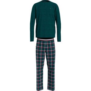 Tommy Hilfiger Pyjama Donkerblauw/Groen/Rood