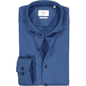 ETERNA modern fit overhemd, jersey heren overhemd, jeansblauw