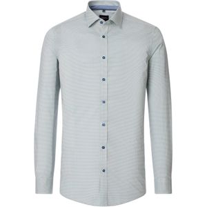 Venti Overhemd groen, Bedrukt