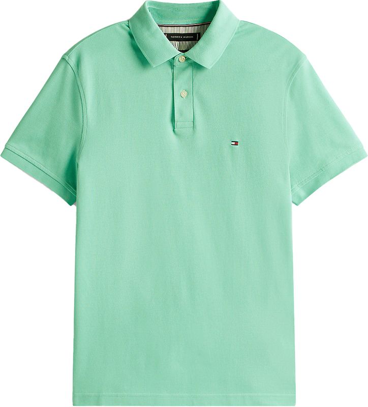 Tommy Hilfiger 1985 Regular Polo, heren poloshirt, mintgroen