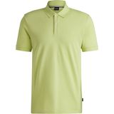 HUGO BOSS - Polo - Groen - 100% Katoen - Licht Getailleerd