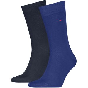 Tommy Hilfiger Sock Classic (2-pack), heren sokken, blauw