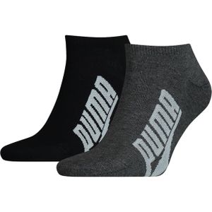 Puma Unisex Bwt Lifestyle Sneaker (2-pack), unisex enkelsokken, zwart, wit -  Maat: 35-38