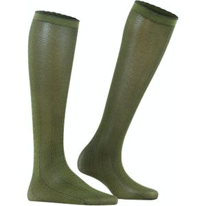 FALKE Chlorophyll 60 DEN dames kniekousen, artichok groen (artichoke)