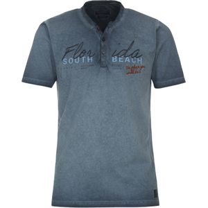 CASA MODA comfort fit heren T-shirt, blauw