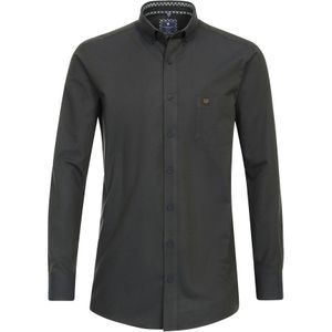 3 voor 99 | Redmond comfort fit overhemd, twill, groen