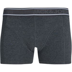 JACK & JONES Jacsuper trunk (1-pack), heren boxer normale lengte, antraciet grijs