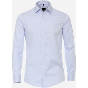 VENTI modern fit overhemd, mouwlengte 72 cm, twill, blauw 42