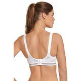 SCHIESSER Sportbeha bh (1-pack), dames sportbeha actief high impact wit