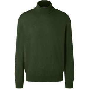 MAERZ Classic Fit heren coltrui wol, groen