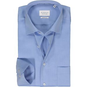 ETERNA comfort fit overhemd, twill, blauw 42