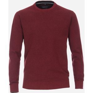 CASA MODA comfort fit trui, rood melange -  Maat: L