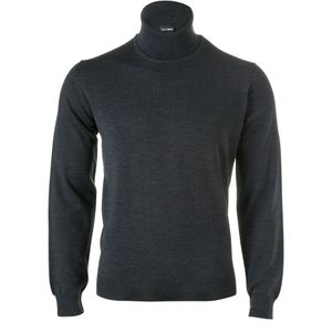 OLYMP modern fit coltrui wol, antraciet -  Maat: 4XL