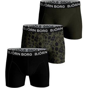 Bjorn Borg Cotton Stretch boxers, heren boxers normale lengte (3-pack), multicolor
