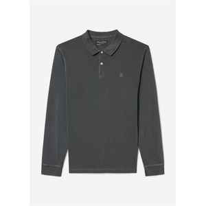 Marc O'Polo regular fit polo, heren poloshirt korte mouw, zwart -  Maat: 3XL