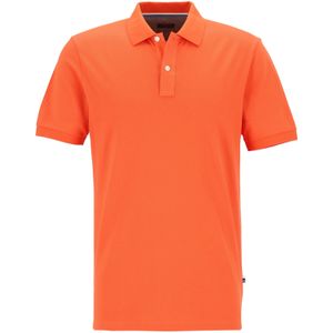 OLYMP Polo Casual, modern fit polo, oranje