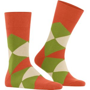 Burlington Clyde herensokken, bruin (red desert)