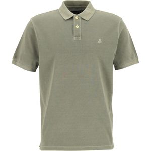Marc O'Polo regular fit polo, heren poloshirt, olijfgroen