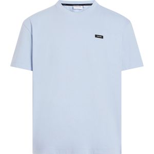 Calvin Klein Cotton Comfort Fit T-shirt, heren T-shirt korte mouw O-hals, blauw -  Maat: XS