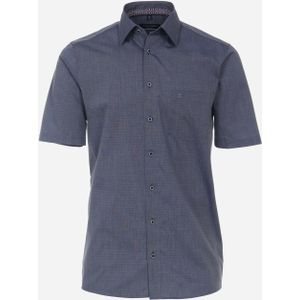 CASA MODA comfort fit overhemd, korte mouw, popeline, blauw 54