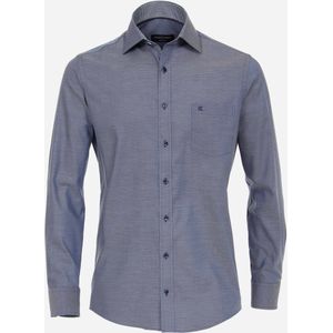 CASA MODA modern fit overhemd, structuur, blauw 47