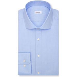 Seidensticker slim fit overhemd, popeline, blauw