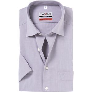 MARVELIS comfort fit overhemd, korte mouw, grijs 43