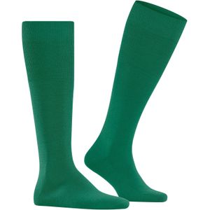 FALKE Airport heren kniekousen, groen (emerald)