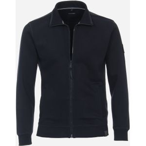 CASA MODA comfort fit vest, blauw -  Maat: 3XL