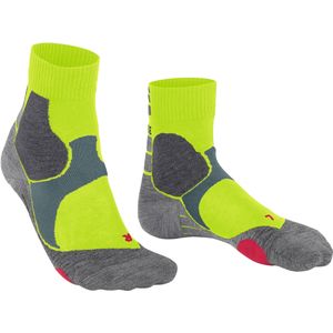 FALKE BC3 Comfort unisex biking sokken  kort, neon groen (matrix)
