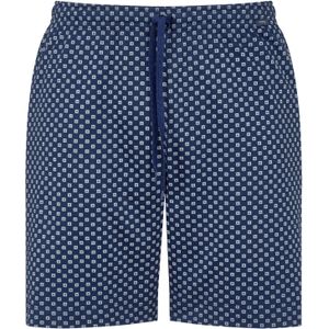 Mey pyjamabroek kort, Gisborne, blauw dessin -  Maat: 4XL