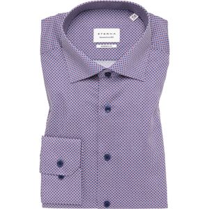 ETERNA - Modern Fit - Overhemd - Roze - Twill