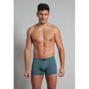 Gotzburg heren boxer normale lengte (1-pack), middengroen