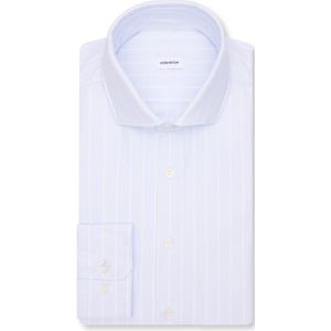Seidensticker slim fit overhemd, popeline, blauw gestreept