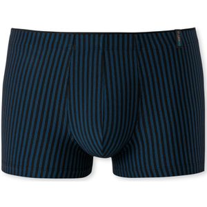 SCHIESSER Long Life Soft boxer (1-pack), heren shorts marine-zwart gestreept -  Maat: L