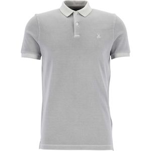 Marc O'Polo shaped fit polo - heren poloshirt - grijs