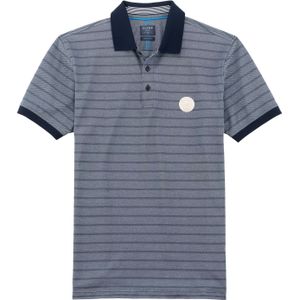 OLYMP Casual modern fit polo, marineblauw