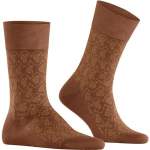 FALKE Sensitive Indian Tie Pattern herensokken, beige (clay)
