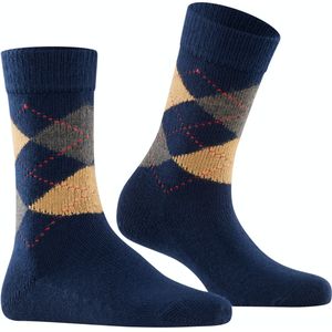 Burlington Whitby damessokken, blauw (navy)